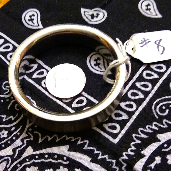 Men's Stainless Steel C-ring Large - Picture 6 of 8